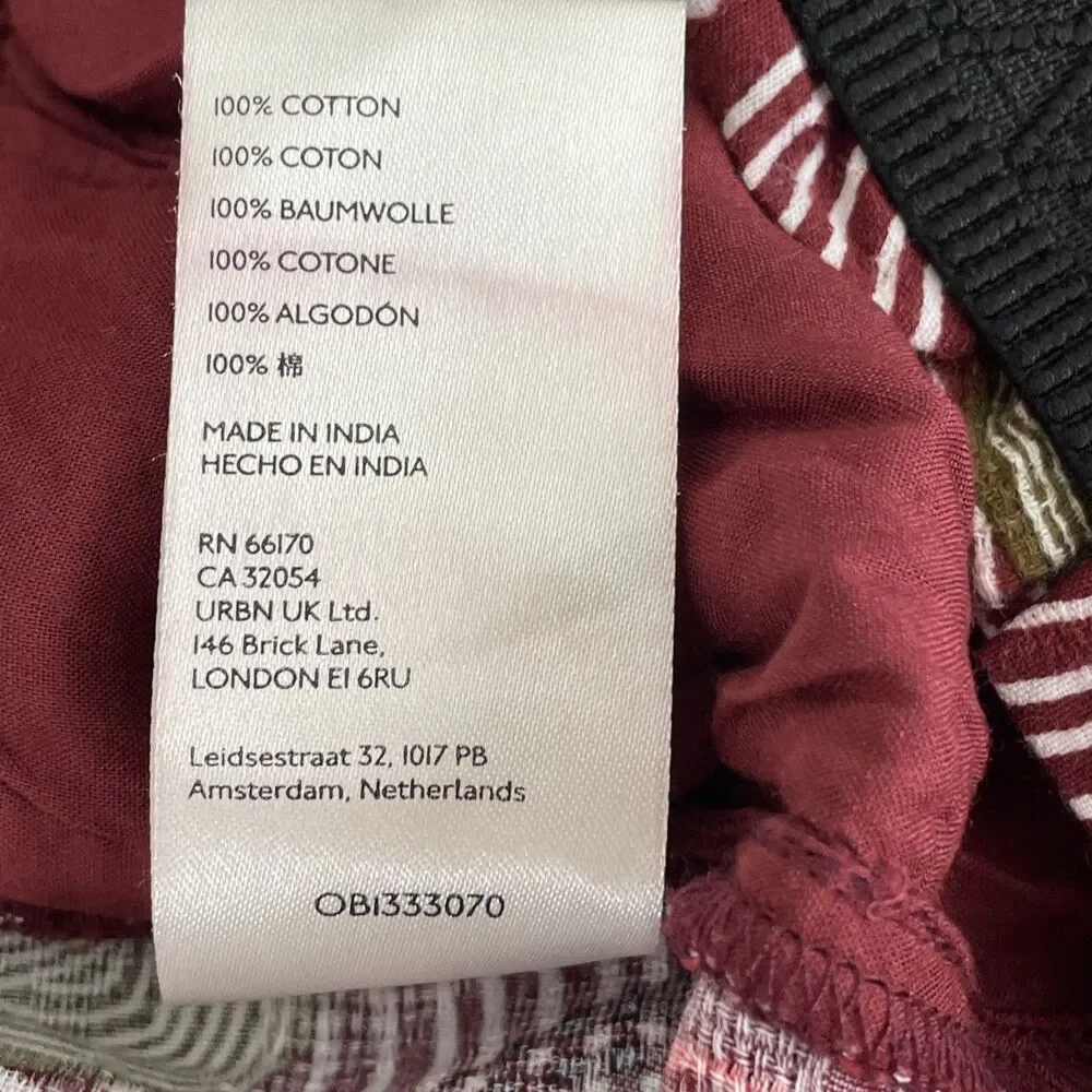 Maeve Size XL Wide Leg Pants Women High Waist Ankle Length - Picture 7 of 9